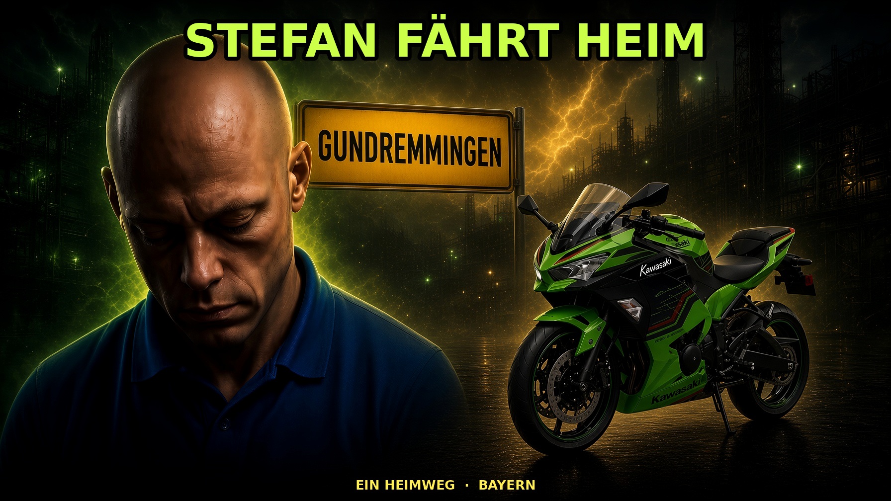 Stefan fährt heim
